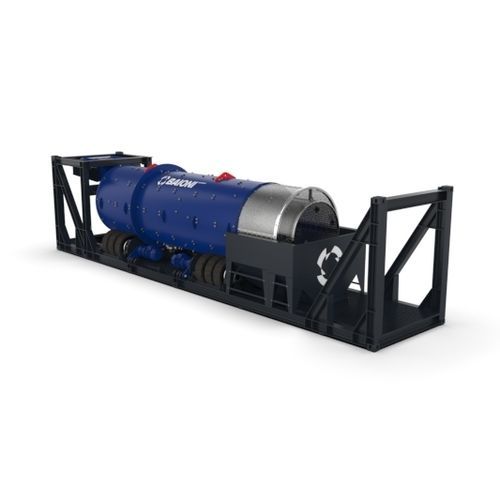 Bombo de lavado para productos lácteos - ST - BAIONI CRUSHING PLANTS SPA - de tambor