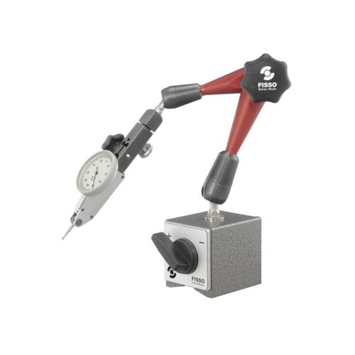 Soporte de comparador articulado - S-20 F + M - Fisso - 3D / con base magnética conmutable