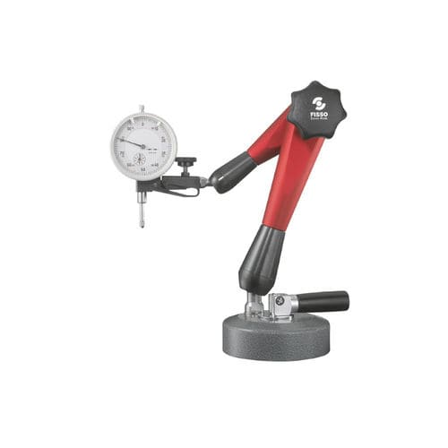 Soporte de comparador con base aspirante - A-28 P + V - Fisso - articulado / 3D