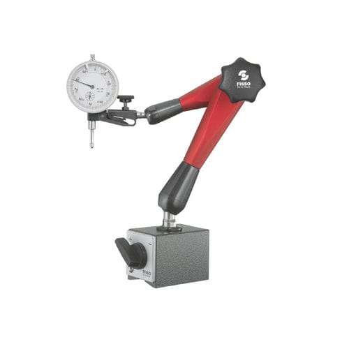 Soporte de comparador articulado - A-28 P + SM - Fisso - 3D / con base magnética conmutable