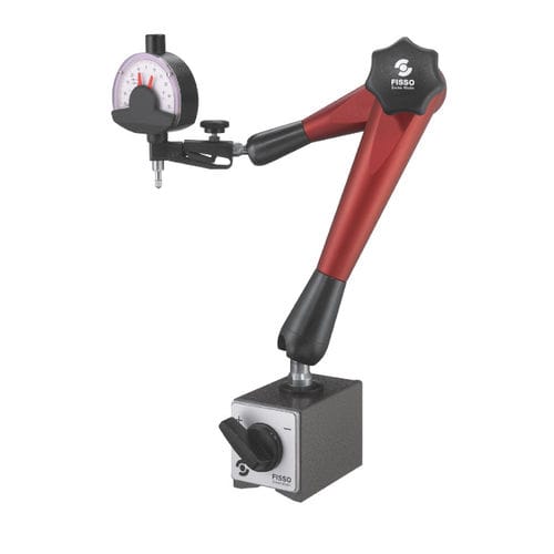 Soporte de comparador articulado - A-33 P + SM - Fisso - 3D / con base magnética conmutable