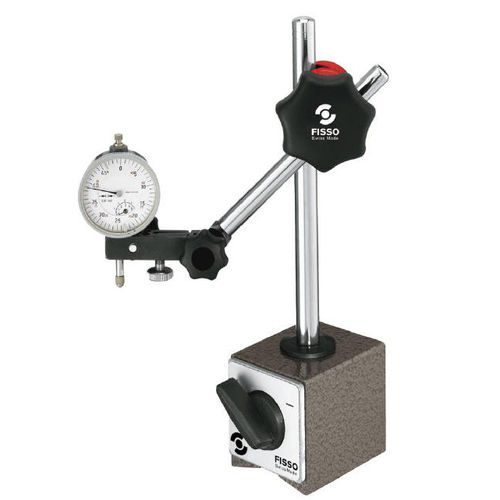 Soporte de comparador con base magnética conmutable - LS30 F + M - Fisso