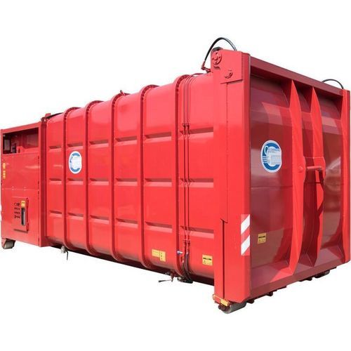 Compactador de basura húmedo - CM series - CARPENTERIA F.LLI CARNOVALI SRL - estacionario / hidráulico / de una sola pala