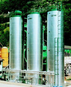 Cuba de almacenamiento de betún - SV series - COMAP SRL - para asfalto / de metal / vertical