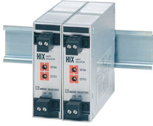 Aislador de señal - 24 VDC, 4 - 20 mA | HIT, HIX  - Moore Industries - con entradas analógicas