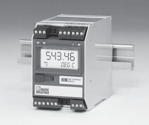 Módulo de interfaz HART - 24 VDC, 4 - 20 mA | HIM - Moore Industries