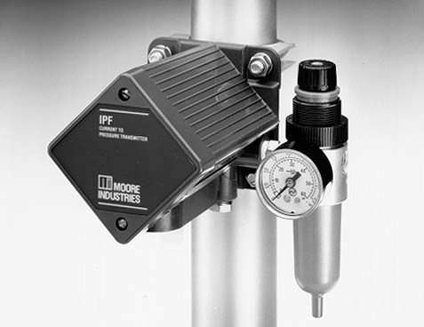 Convertidor de corriente a presión - max. 35 psi, max. 20 mA | IPF - Moore Industries - universal