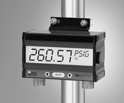 Visualizador digital - 2.3 V, 4 - 20 mA | SPD - Moore Industries - de 7 segmentos / de 5 dígitos / programable