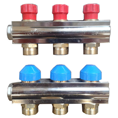 Manifold de distribución - 340403018  - GF Piping Systems - multivía / de alta presión / para agua potable