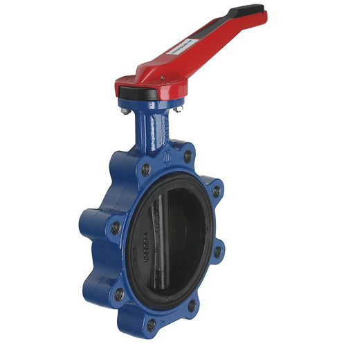 Válvula tipo lug - 038 - GF Piping Systems - de mariposa / con mando eléctrico / manual