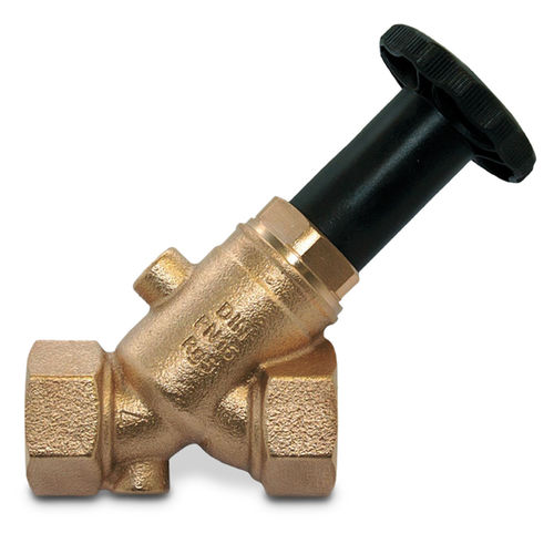 Válvula de asiento inclinado - 350895600 - GF Piping Systems - de globo / con volante / de cierre
