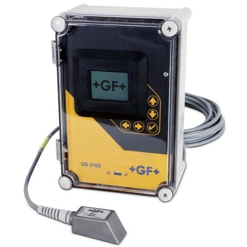 Caudalímetro por ultrasonidos - 1593003 series - GF Piping Systems - volumétrico / para líquido / clamp-on