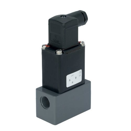 Electroválvula de control directo - 199157647 - GF Piping Systems - de 2 vías / agua / hidráulica