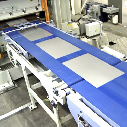 Línea de corte transversal de chapa - ARKU Maschinenbau GmbH - para metal / de bobinas / alimentada por bobina