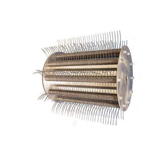 Rollo cepillo cilíndrico - ARKU Maschinenbau GmbH - de desbastado / metálico / para chapas
