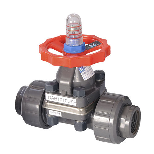 Válvula de membrana - DAB series - Hayward Industries, Inc. - manual / de control de caudal / con brida