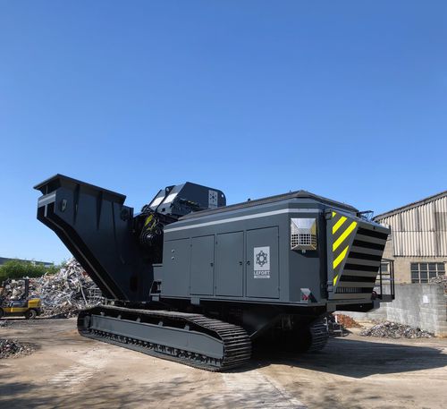 Destrozador primario - LEFORT  PRESSES CISAILLES BROYEURS - de 1 eje / de desechos / para materiales no ferrosos