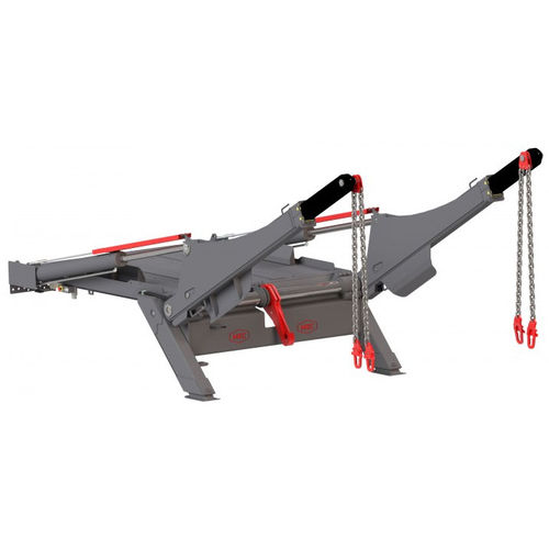 Sistema de carga y descarga de cubeta - Mb Series - MECCANIDRAULICA SPA - para contenedor de residuos / hidráulico / con polipasto de cadena