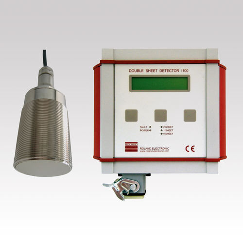 Detector de chapa doble - I100-S-WI - ROLAND ELECTRONIC - de espesor / compacto / medición de un solo lado