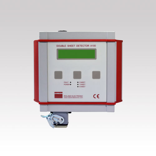 Detector medición de un solo lado - A100 - ROLAND ELECTRONIC - de chapa doble / industrial / compacto