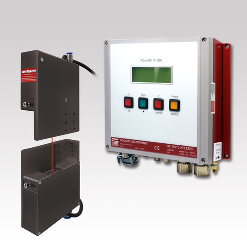 Detector de chapa doble - L20 - ROLAND ELECTRONIC - de espesor / láser / de vigilancia