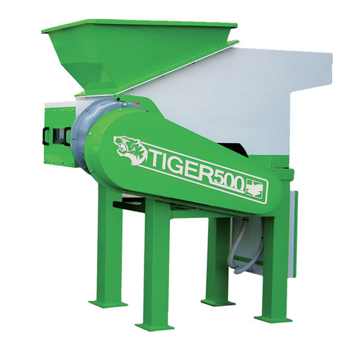 Destrozador de 1 eje - TIGER 500 - MONTALBANO SRL - para madera / para cables / con papel separador