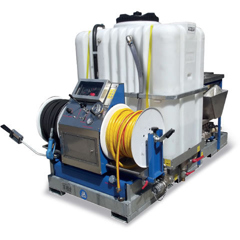 Máquina de limpieza de agua - TORNADO - P.T.C. SRL - BRAND MASTER FLUID - manual / portátil