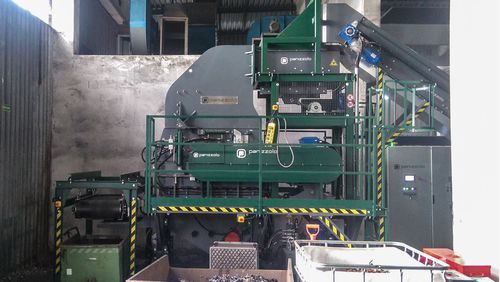 Molino para metales - FLEX 500 - PANIZZOLO GROUP - de desechos / de martillos / horizontal