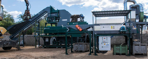 Molino para metales - FLEX 1000 - PANIZZOLO GROUP - de desechos / de martillos / horizontal
