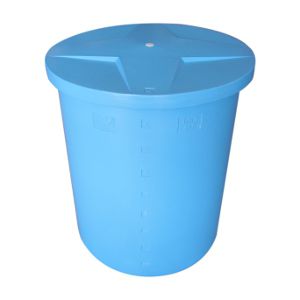 Cuba de almacenamiento de agua potable - TINO series - PLASTIC PROGET EUROPEAN SRL - de material plástico / cilíndrica / abierta