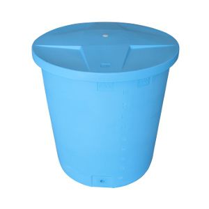 Cuba de almacenamiento de agua potable - TANK, TUB series - PLASTIC PROGET EUROPEAN SRL - de material plástico / cilíndrica / abierta