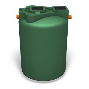 Cuba para el tratamiento de aguas residuales - SUPERSTARS SEPTIC series - PLASTIC PROGET EUROPEAN SRL - de polietileno de baja densidad (PEBD) / cilíndrica / vertical