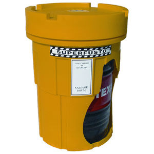 Cajón para barril - SUPERFUSTO CV - PLASTIC PROGET EUROPEAN SRL - de polietileno / de transporte / apilable