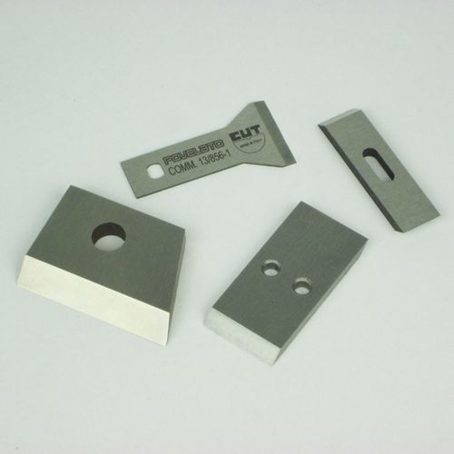 Hoja de corte para granulador - POVELATO SRL - para PP / para PVC