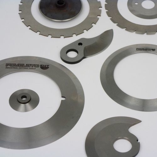 Cuchilla circular - POVELATO SRL - para papel