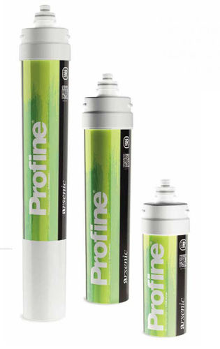 Cartucho filtrante de agua - PROFINE® ARSENIC - PROFINE SRL UNIPERSONALE - para filtración fina / de plástico / de uso general
