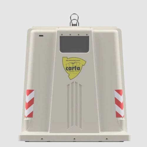 Cubo de basura de plástico - ECOPLAN 3000 - ROPLAST SRL - para carga vertical / para papel