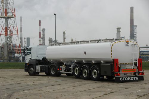 Semirremolque cisterna - SA STOKOTA NV - para carburante / de 3 ejes