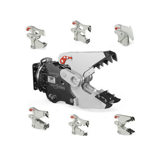 Pinza hidráulica de demolición para demolición primaria - CK series - VTN EUROPE S.P.A. - para demolición secundaria