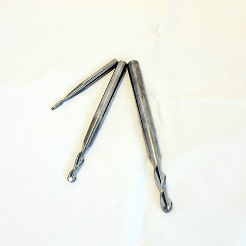 Fresa hemisférica - CO series - MECANUMERIC - carburo sólido / para madera / para aluminio