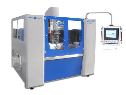 Máquina de corte con chorro de agua - QUICKJET II - MECANUMERIC - para acero / para acero inoxidable / para aluminio