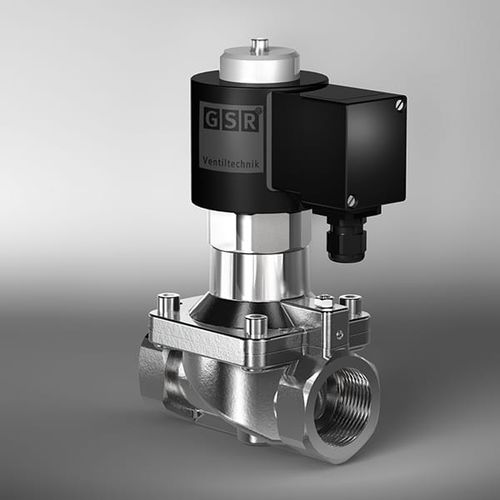 Electroválvula de diafragma - 43 - GSR Ventiltechnik GmbH & Co. KG - de control asistido / de 2 vías / NC