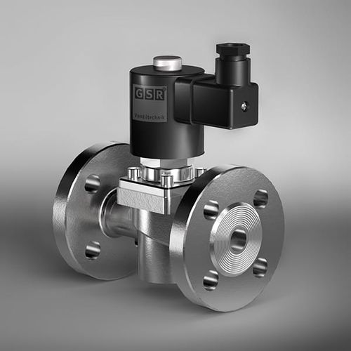Electroválvula de pistón - 37 - GSR Ventiltechnik GmbH & Co. KG - de control asistido / de 2 vías / NC