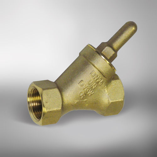 Válvula de retención de pistón - 03 - GSR Ventiltechnik GmbH & Co. KG - para gas / roscada / de acero inoxidable