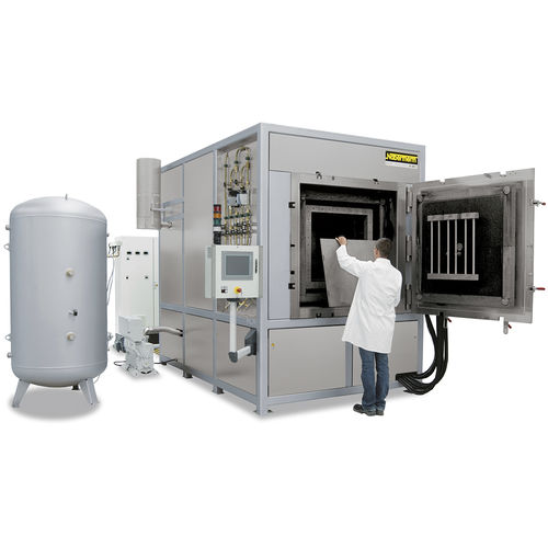 Horno de cámara - VHT series - Nabertherm - de retorta rotativa / tratamiento térmico / eléctrico