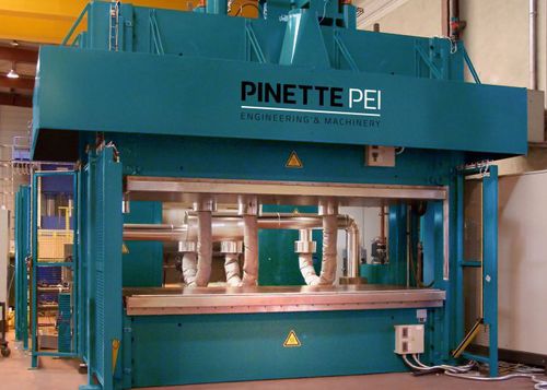 Prensa hidráulica - PINETTE EMIDECAU INDUSTRIES - de compresión / para moldeado / de vulcanización