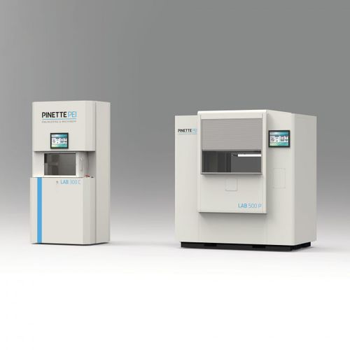 Prensa hidráulica - LAB series - PINETTE EMIDECAU INDUSTRIES - de formado / para material plástico / de laboratorio