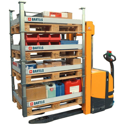 Sistema de estanterías de transporte - PSS - Karl H. Bartels GmbH - con paleta