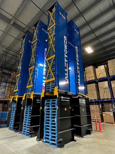 Torre de almacenamiento para paletas vacías - Karl H. Bartels GmbH - vertical / modular