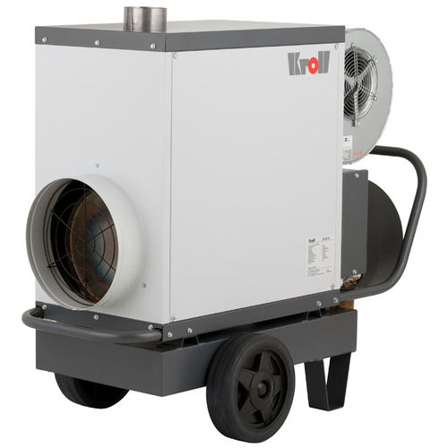 Generador de aire caliente portátil - M25 - Kroll Energy GmbH - de gas / de gasóleo / multicombustible